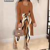 Women's 3-Piece Fashion Sets with Printed Blouse, Pants, and Cardigan In Multiple Colors and Patterns