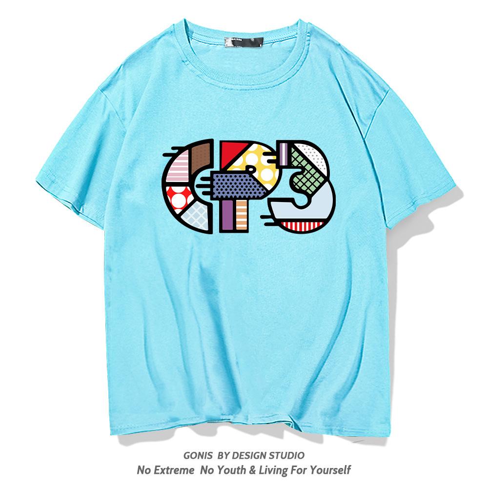 Suns Paul No. 3 joint short-sleeved T-shirt men's and women's summer basketball sports loose cotton half-sleeved parent-child clothing