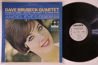LP Record DAVE BRUBECK - Angel Eyes CST470 CROWN RECORDS 1964 Canada Jazz Used