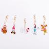 Special-Shaped Brick Diamond Painting Keychain Diy Christmas Series Cartoon Decorative Small Pendant