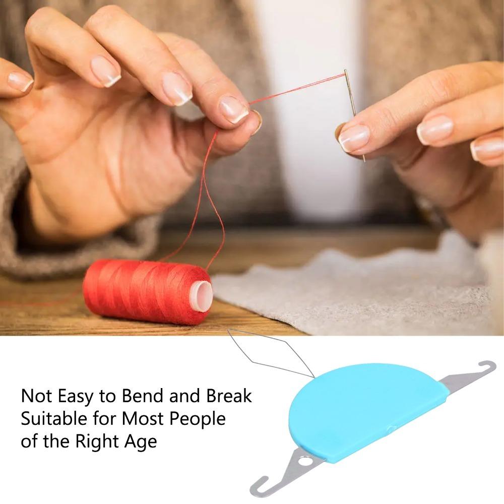5pcs DIY Simple Needle Threader Soft Flexible Sewing Needle Threader For Machine Sewing синий