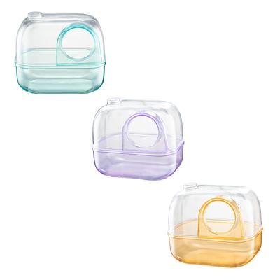 Hamster Sand Bath Toilet Anti Sand Bath Container Gerbil Hedgehog