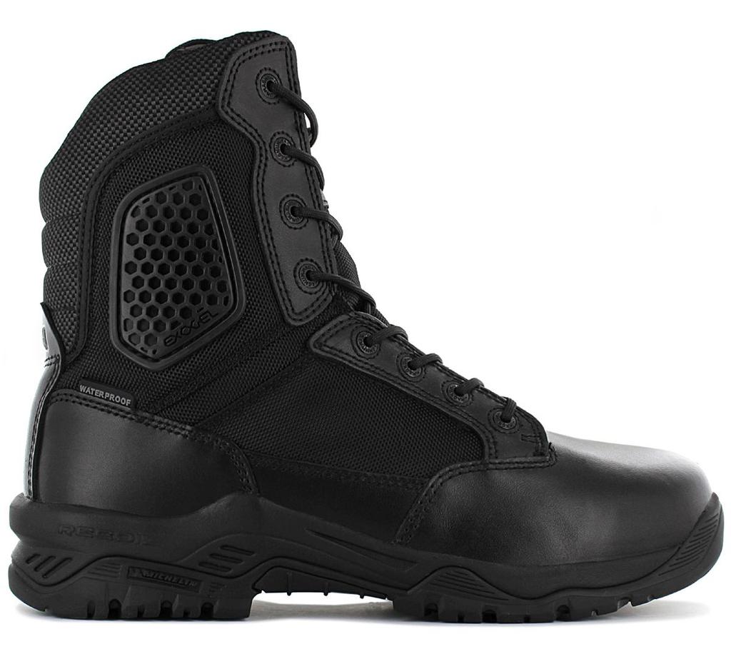 MAGNUM Strike Force 8.0 SideZip WP Waterproof - Herren Tactical Boots Einsatz Stiefel Schwarz M000098385 ORIGINAL