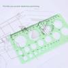 (Nikita) Cirkel mallar mäta geometri linjal Plast geometrisk ritning målning