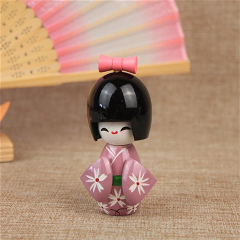 Japanese Puppet Geisha Ornaments Kimono Doll Cartoon Characters Restaurant Accessories Sushi Shop Decorations Sushi Maker 1-25