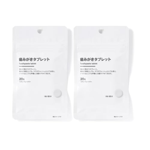 

Зубная паста MUJI в таблетках со вкусом лимона 20 таблеток (10г) x 2 пакета MUJI Oral Care Bad Breath Care Оптовая закупка