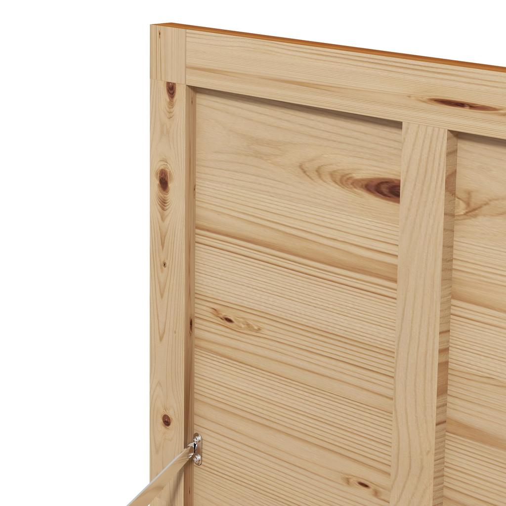 Outdoor Garden Storage Chest 176L In Wood with Handle, Dim. 130L X 50W X 45H Cm