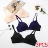 Breathable Bra 2 Bracelet Strapless Slim Seamless Without Rims Gather Sexy