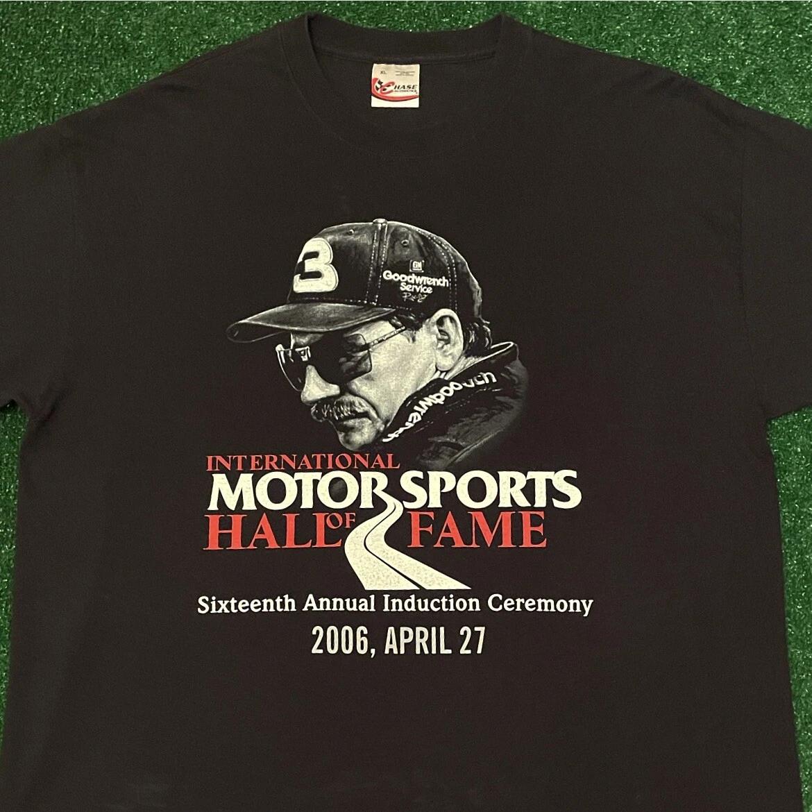

Vintage Nascar Dale Earnhardt Hall Of Fame Annual Memorial VTG 2006 Shirt Mens M S