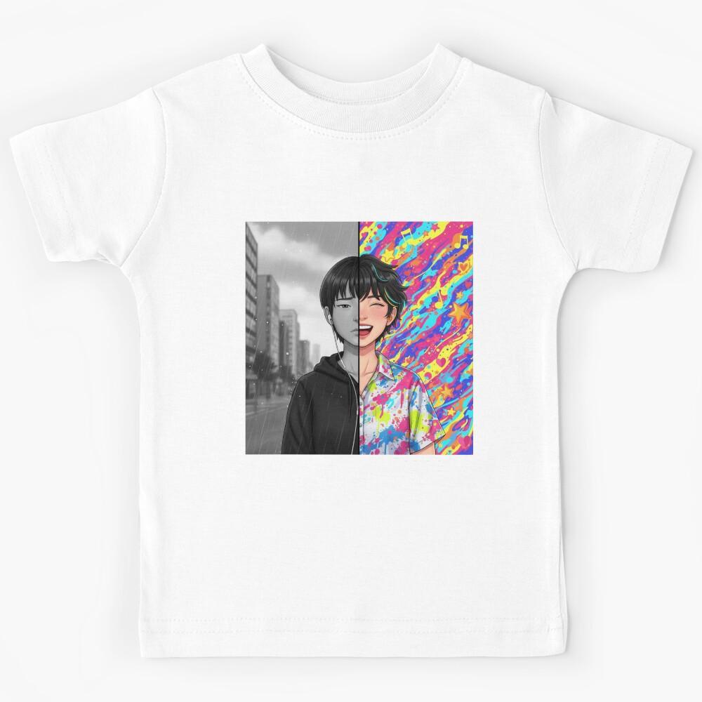 Me, when listening K-Pop Music (Men Version) Kids T-Shirt 120