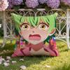 M-Mikadono Sanshimai wa Angai, Choroi Cushion Cover Home & Car Dual-Scene Pillow Cover: Reversible for Premium Comfort
