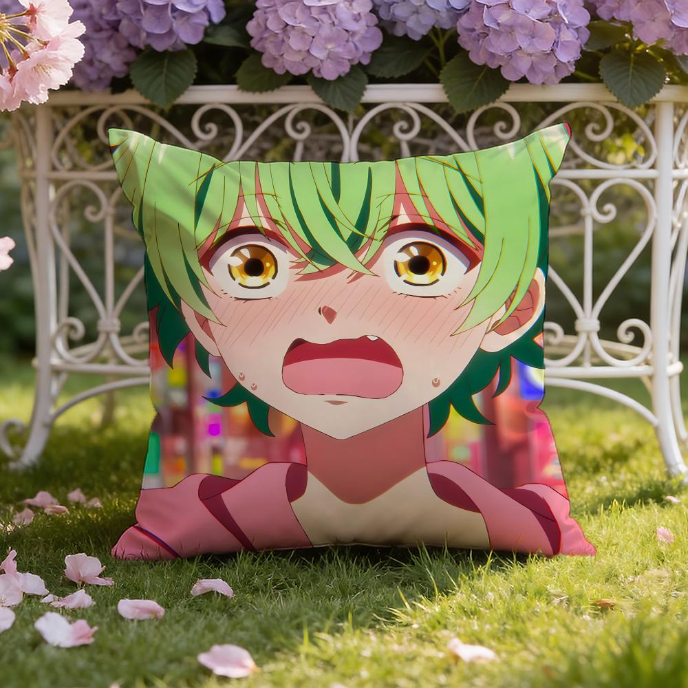 M-Mikadono Sanshimai wa Angai, Choroi Cushion Cover Home & Car Dual-Scene Pillow Cover: Reversible for Premium Comfort