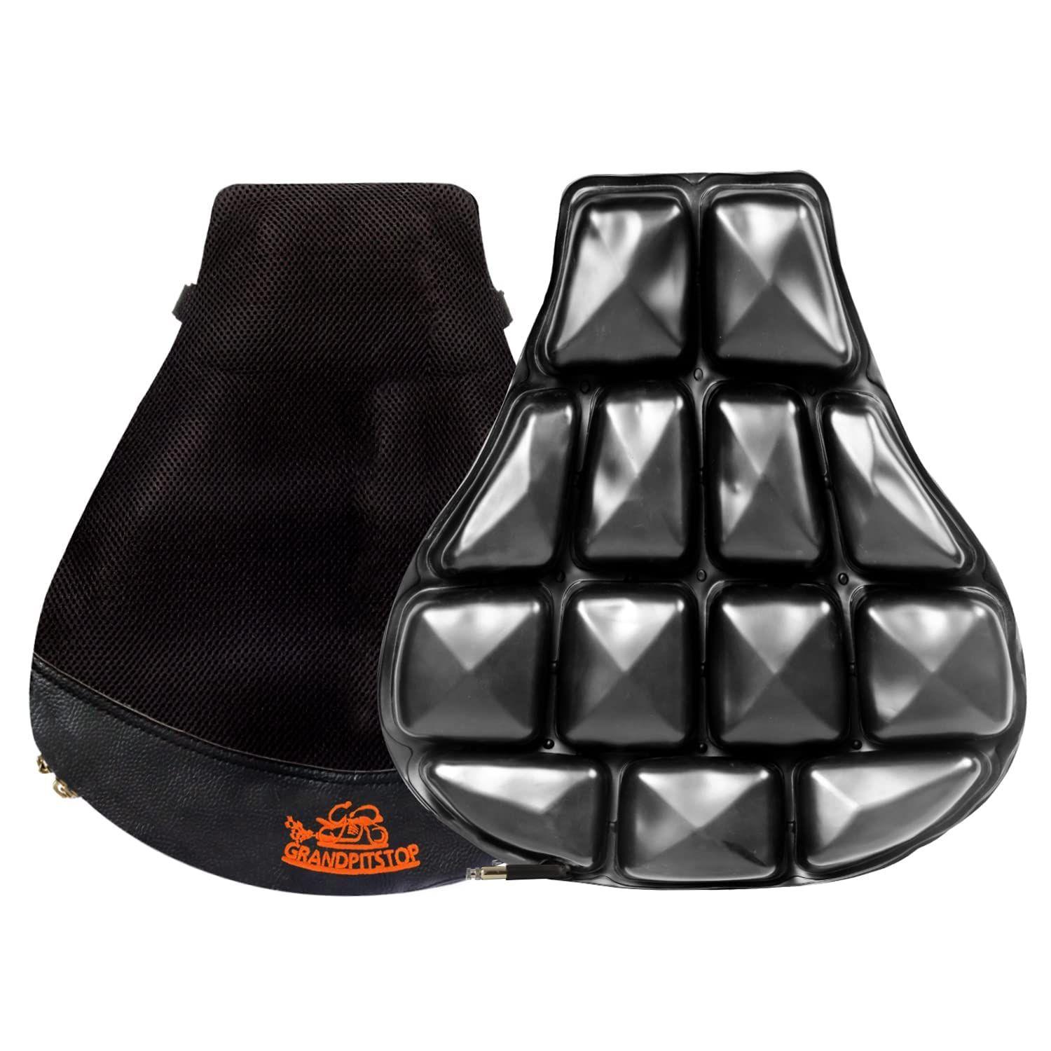 

Полиэстеровая надувная воздушная подушка для сиденья | Дышащая сетчатая наволочка и нескользящее дно | Идеально подходит для медицинских целей, офиса, дома, мотоцикла