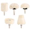 4/5pcs Car Polishing Cone Buffing cloth wheel Pad Auto Waxing Wool Polishing Disc Hub Beauty Cleaning Tool For Polisher Adapter