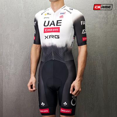 2025UAE UAE Mountain Road Long Short Sleeve One-piece Cycling Suit Set Customized Bicycle Quick Drying
