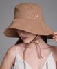 Hwaiteusaenjeu Linen Asymmetrical Floppy Hat Rosla (4 Colors)