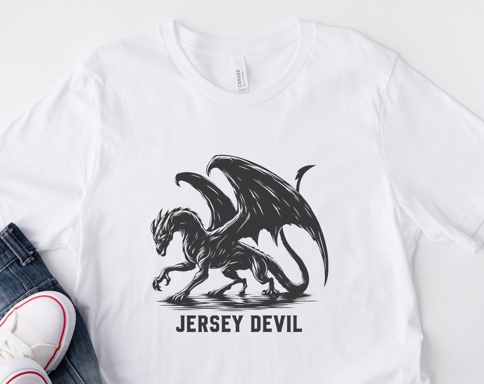 Jersey Devil Graphic T-Shirt: Cryptid Folklore Unisex Tee S