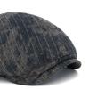 Béret octogonal vintage pour homme, printemps-été, style gavroche tie-dye.