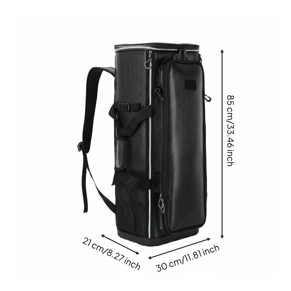 folding Chair Backpack Firm-Body Fishing Tackle Structured Base