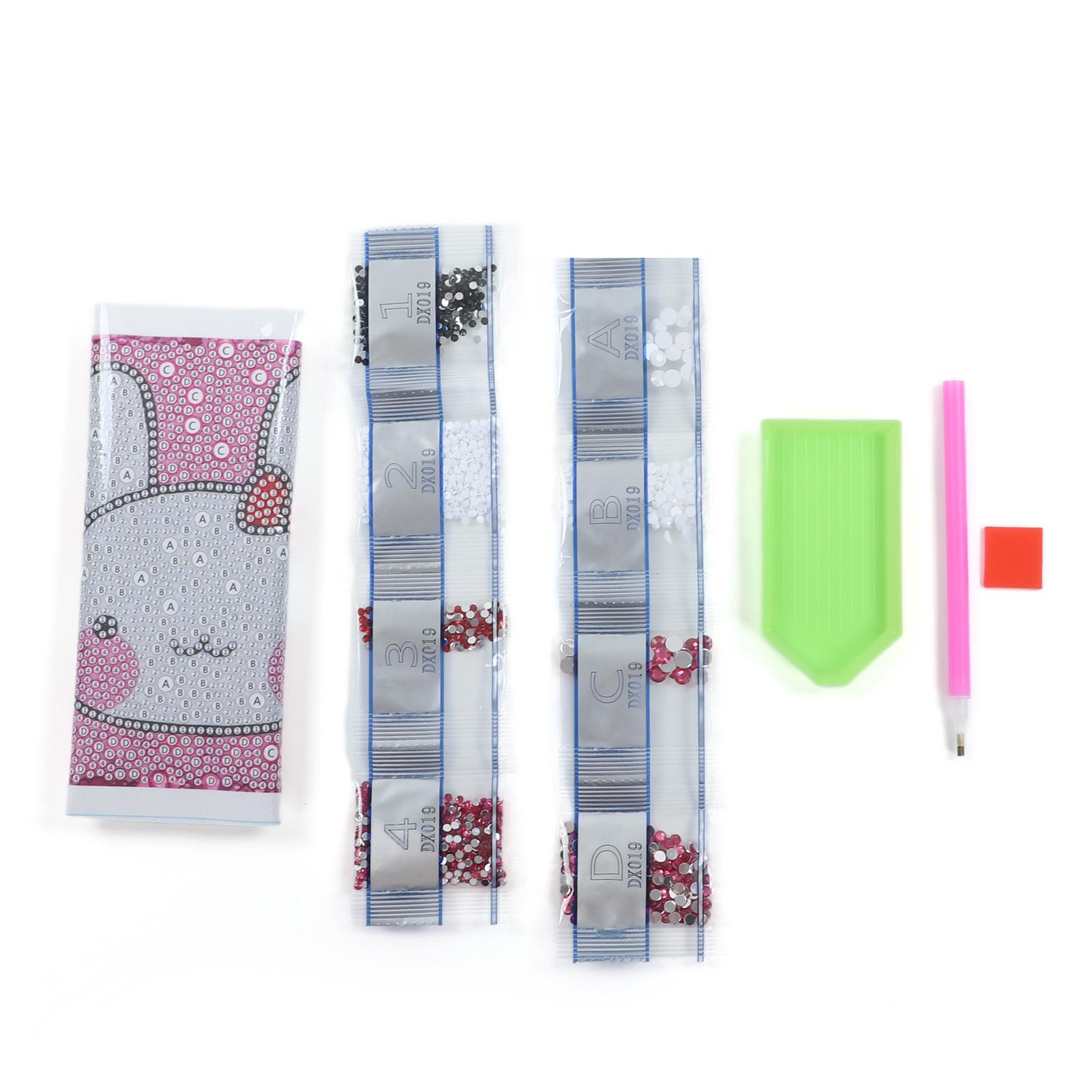 

Набор для рисования стразами Мультяшный узор белого кролика Блестящий Изысканный Простая операция DIY 5D Живопись Искусство