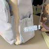 School Bag Japanese Ins Cute Student Portable Tutoring Bag High Value Large Capacity Casual Shoulder Bag Versatile Sweet Backpack