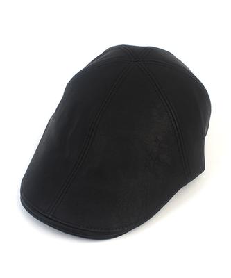 Yunibeosyeolkemiseuteuli Basic Leather Black Hunting Cap