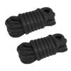 2 Stück Bootsliegeleinen Hohe Festigkeit Multifunktional Doppel-Nylon-Bootsseil für Kleine Segelboote Schwimmstege Schnellboote