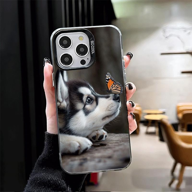 Alaskan Husky Cute Dogs Shockproof Phone Case for iPhone 18 17 Air 16 16E 15 Pro Max 14 Plus 13 Mini 12 Back Cover Anti Fall Fundas