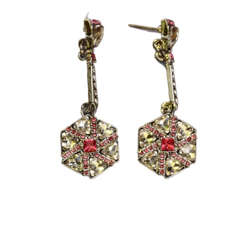 Hot Products From Europe America Exaggerated Temperament Light Luxury All Rhinestone Zircon Earrings Women's Long Style Atmospheric High-end