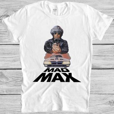 Mad Max Action Movie 79 Cult Film Movie Gift Funny Tee T Shirt Men's and Women's Same Crew Neck Pure Cotton T-shirt