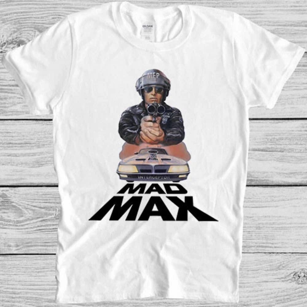 

Безумный Макс Боевик 79 Культовый фильм Подарок к фильму Смешная футболка Мужская и Женская Одинаковая Футболка с круглым вырезом из чистого хлопка 4XL