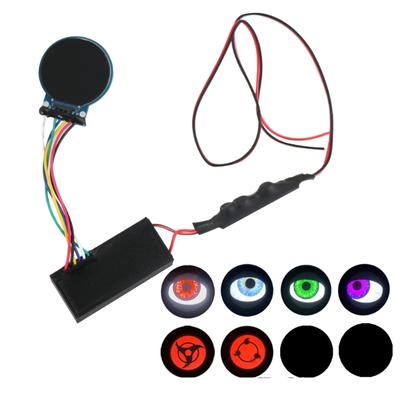 Dynamic Eye Car Headlight Assembly Car Devil Eye Headlights Auto Lens Lamp Automotive Accessories