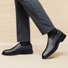Fashion New Men's Casual Shoes Genuine Leather Men Business Shoes Classic British Style Loafers Moccasins Mens Comfortable Walking Flats