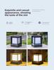 Simple Modern Solar Garden Lights Solar-powered LED Warm White Solar Panel Included Suitable for Garden Home Use Waterproof IP65