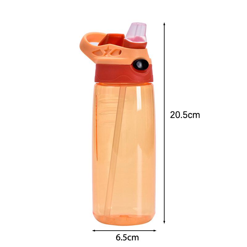 500ml Kinder Wasserflasche mit Strohhalm Bpa frei Kinder trinken gesunde Schule Cup