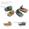 Non-Toxic 1/72 Military Army Self-Propelled Gun Armored Vehicle Bm-21 Vehicle T-14 T62A T90Ms Tank Assembly Puzzle Model Truck Toys
