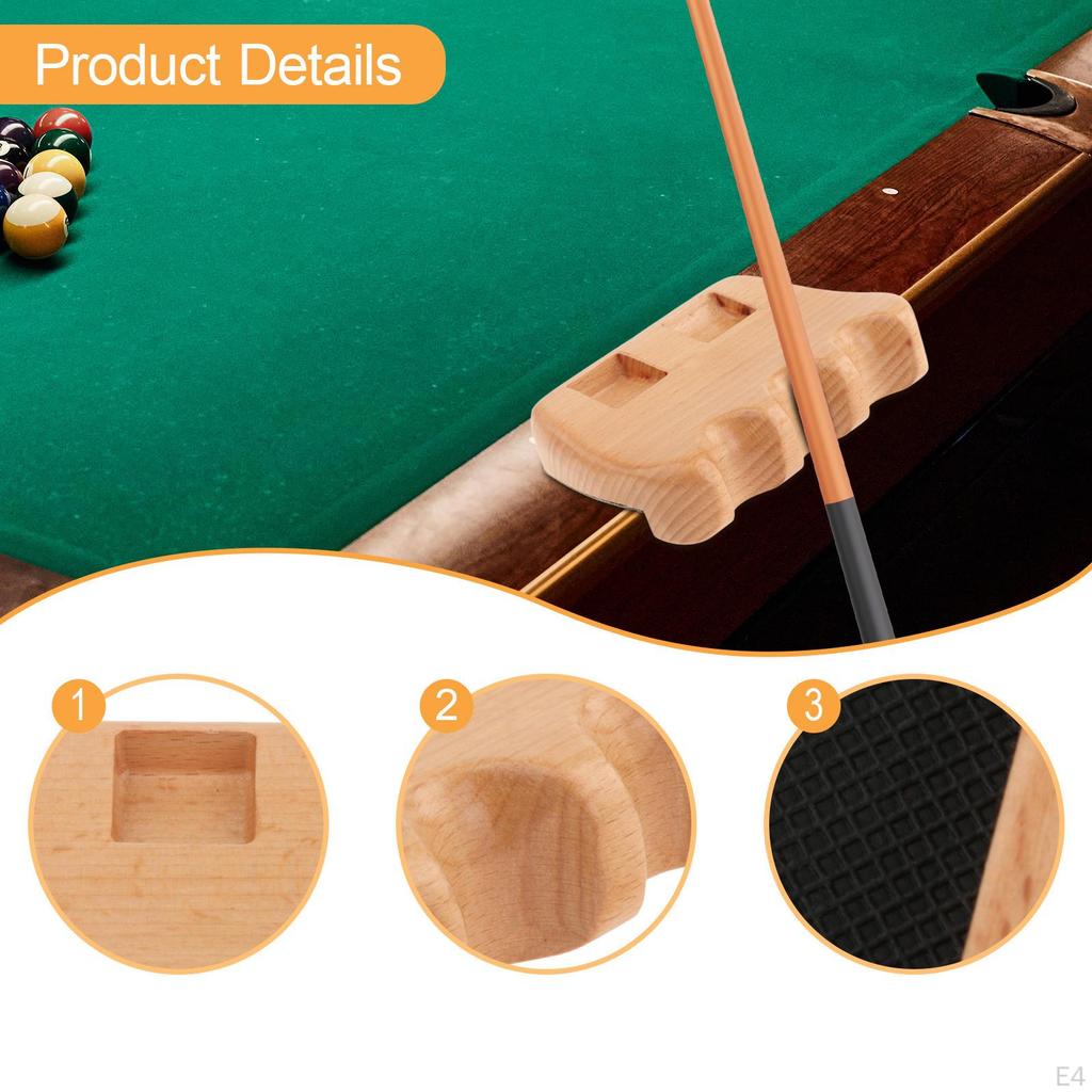 Cue Holder Stick Accessories Portable Cues Rest Claw for Community Center Billiards
