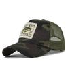 Generic Fishing Patch Trucker Hat Adjustable Mesh Back Baseball Cap
