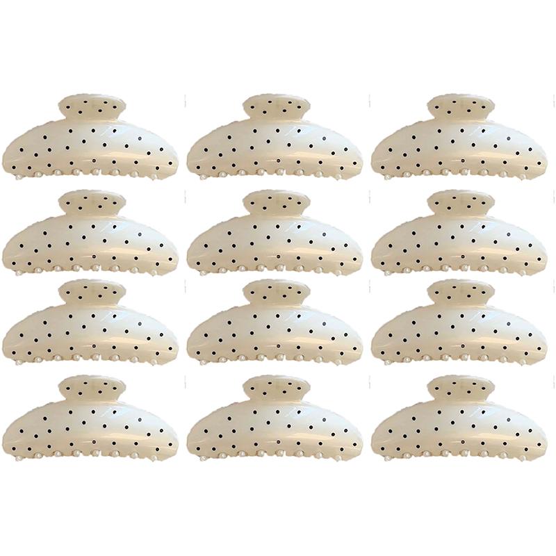 Polka Dot Versatile Hair Clip Feminine Hair Shark Clip Fashion Sweet Hair Accessories