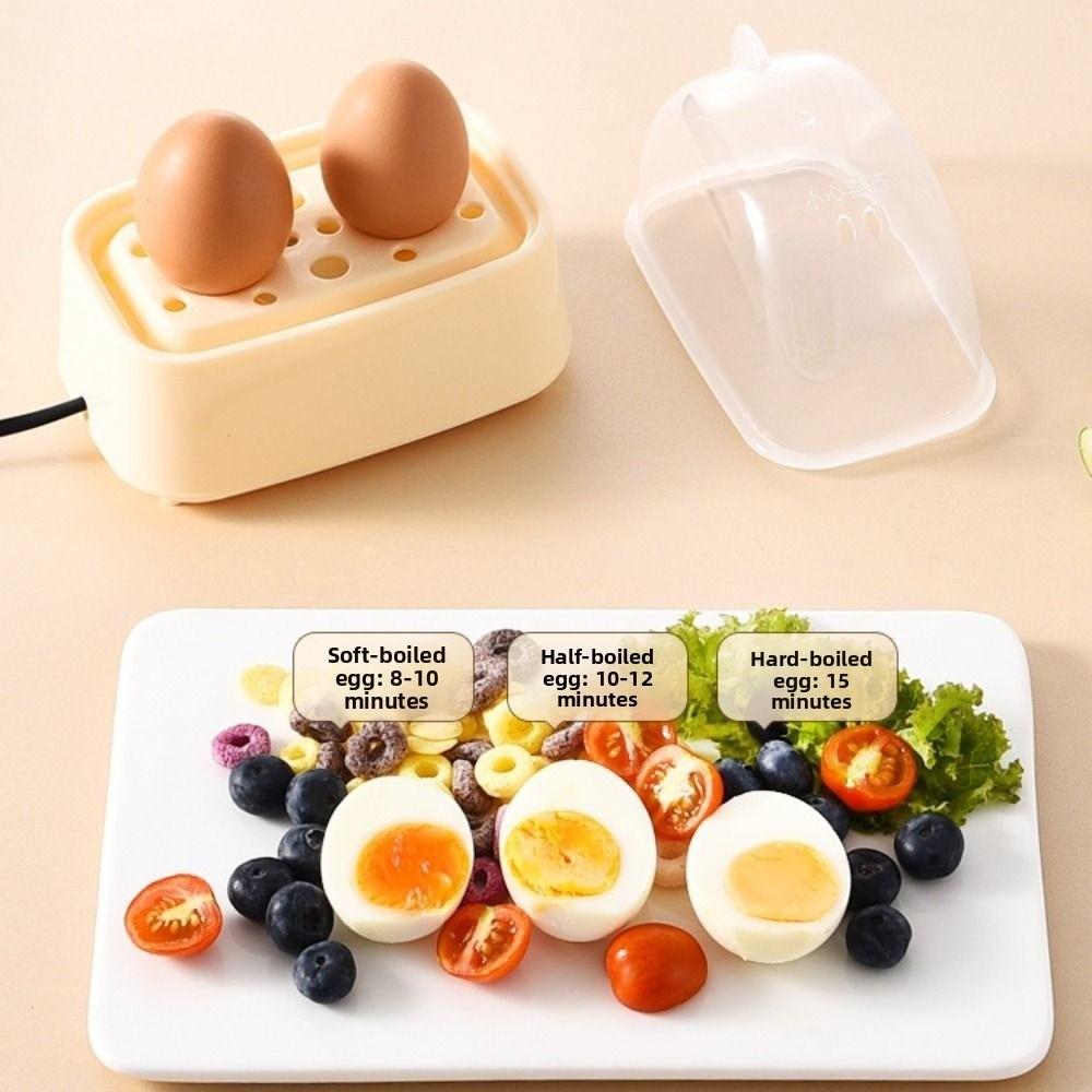 Auto-Off Electric Eggs Boiler Rapid Egg Heater Cooking Machine Egg Cooker Milk