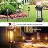 Solar Pathway Lights Outdoor Outdoor Waterproof IP65 Garden Lights for Walkway Yard Backyard Lawn Landscape Lighting Decorative