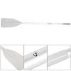 Boat Paddle High Toughness Inflatable Boat Dinghy Canoe Water Marine Sports Aluminium Alloy Oars Paddle with Rod Set