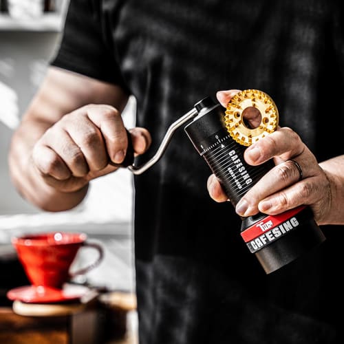 CafeSing ORCA-GO Ghost Burr Hand Coffee Grinder