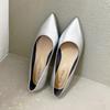 HIMIKO/Himiko/[WEB Exclusive] Low-Heel Pumps/640001 Silver 215