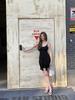 2026 Spring/Summer Energetic Tie-Waist Camisole Dress with Chest Pads - Women's Two-Piece Style Short Skirt