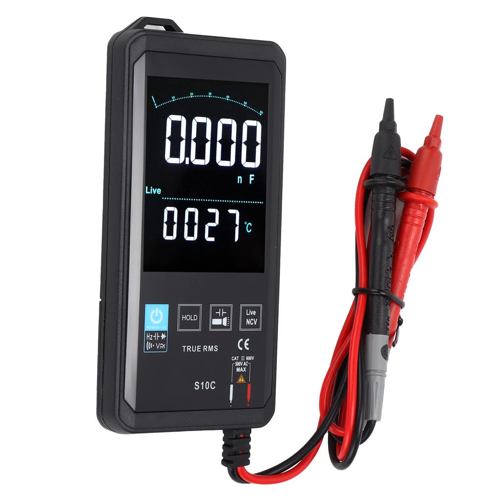 S10C Digital Multimeter DC1000V AC750V High Accuracy Portable Color Screen True RMS MultiFunction Meter