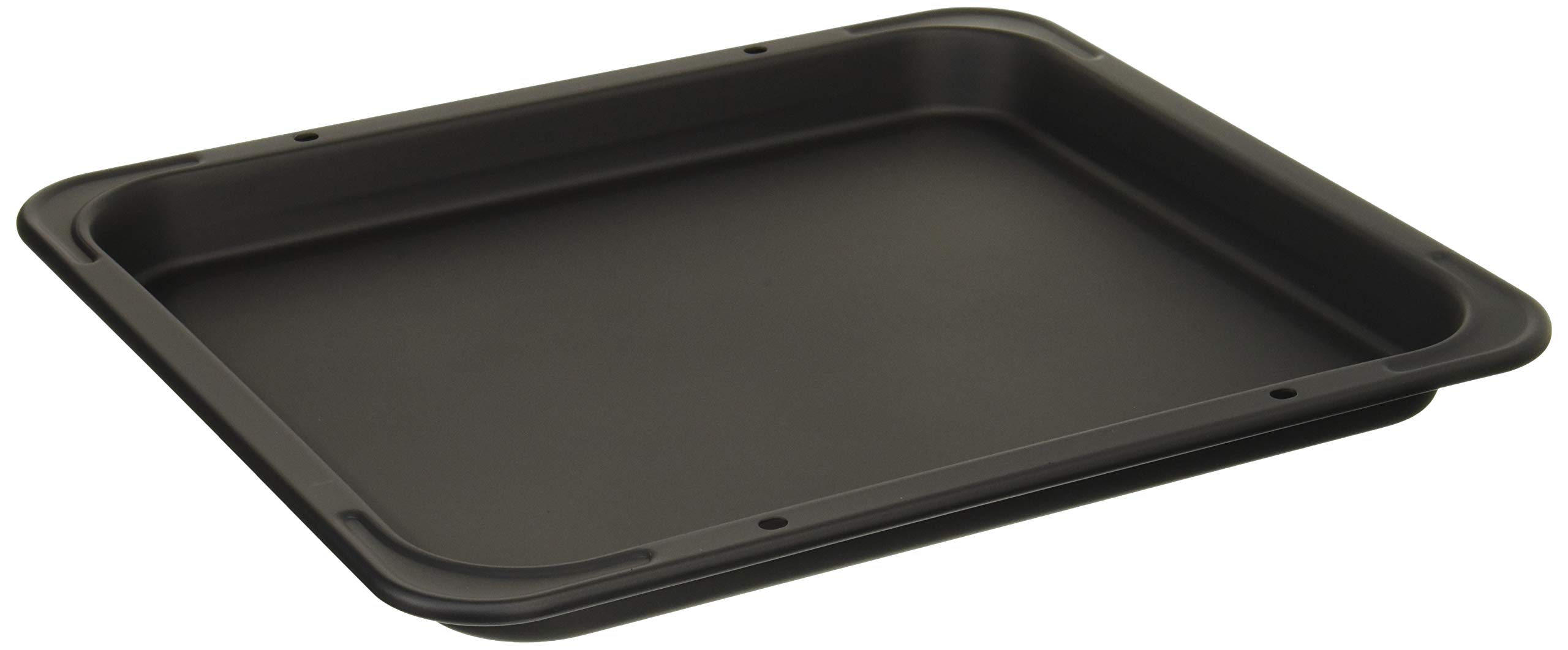 

Tiger Crown Black Oven Baking Sheet, 250 x 290 x 23mm, Steel with Silicone Coating, Heat Resistant to 250°C, 5100mm
