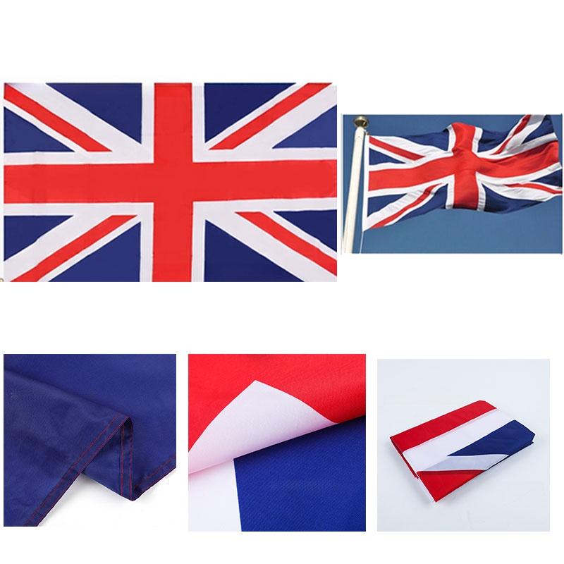 Prémiový dekorativní banner s britskou vlajkou pro slavnosti 90 cm x 150 cm
