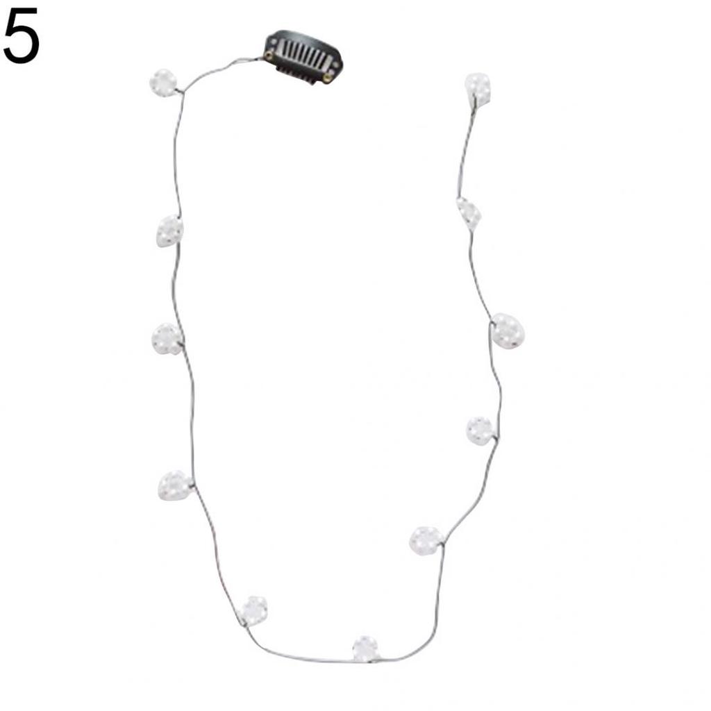 Sweet Love Heart Flower Long Tassel Hairpin Women Streamline Hair Clip Comb