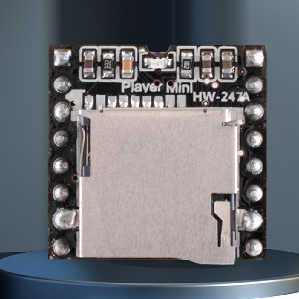 1-10PCS Dfplayer TF Card U Disk Mini MP3 DF Player Audio Voice Module IO/Serial Port/AD MP3-TF-16P For Arduino